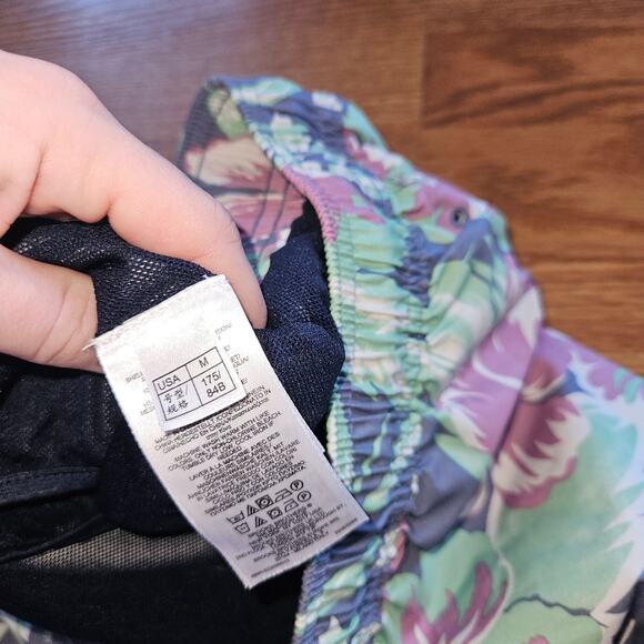 Brooks Brother Floral Print Swim Trunks Mens Size Medium - Picture 6 of 7